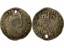 France Louis XV - 20 Sols De France-Navarre - 1720 H La Rochelle