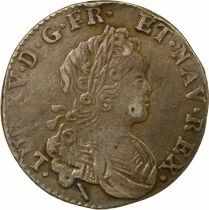 France Louis XV - 20 Sols of France-Navarre - 1720 W Lille
