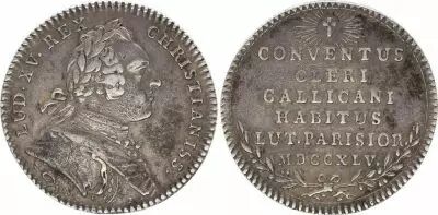 France Louis XV - Assembl�e du Clerg� - 1745