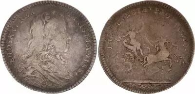 France Louis XV - dit le Bien Aim�e - ND (1724)  - Silver