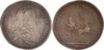 France Louis XV - dit le Bien Aim&eacute;e - ND (1724)  - Silver