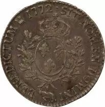 France Louis XV - Ecu Argent, au Bandeau - 1761 R Orléans