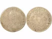 France Louis XV - Ecu Argent, au Buste Habillé - 1736 A Paris