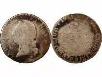 France Louis XV - Ecu Argent A La Vieille Tête 1774 & AIX - R2