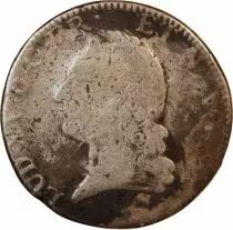 France Louis XV - Ecu Argent A La Vieille Tête 1774 & AIX - R2