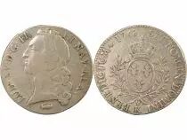 France Louis XV - Ecu Argent au Bandeau - 1768 K Bordeaux