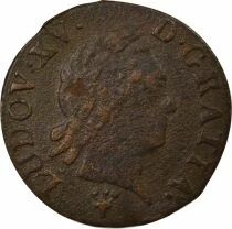 France Louis XV - Liard, &agrave; la Vieille T&ecirc;te - 1770 S Reims