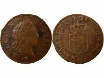 France Louis XV - Liard with Old Head - 1771 D Lyon