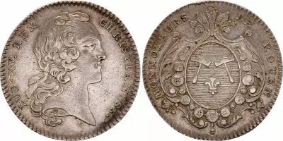 France Louis XV - Monnayeurs de Rouen - ND  - Silver