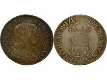 France Louis XV - Silver Ecu, of Navarre - 1718 A Paris