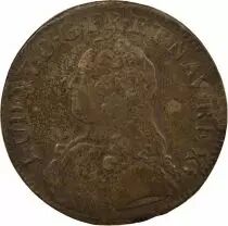 France Louis XV - Silver Ecu, with Dressed up Bust - 1731 S Reims