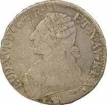 France Louis XV - Silver Ecu, with Dressed up Bust - 1781 I Limoges
