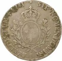 France Louis XV - Silver Ecu, with Dressed up Bust - 1781 I Limoges