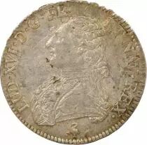 France Louis XV - Silver Ecu, with Dressed up Bust- 1775 A Paris
