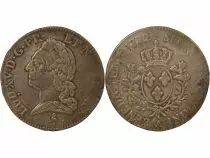 France Louis XV - Silver Ecu, with Old Bust - 1772 A Paris