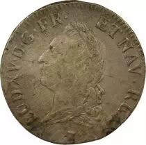 France Louis XV - Silver Ecu, with Old Bust - 1773 T Nantes