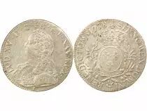 France Louis XV - Silver Ecu with Dressed up Bust - 1738 Aix-en-Provence