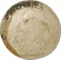 France Louis XV - Silver Ecu with Dressed up Bust - 1738 V Troyes