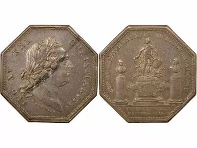France Louis XV - Silver Token, Invalids of the Navy - 1773