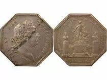 France Louis XV - Silver Token, Invalids of the Navy - 1773