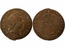 France Louis XV - Sol, with Old Head - 1773 D Lyon