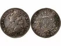 France Louis XVI - 1/5 Ecu Aux Branches D\'Olivier 1790 L Bayonne