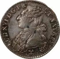 France Louis XVI - 1/5 Ecu Aux Branches D\'Olivier 1790 L Bayonne