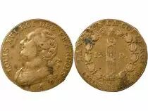 France Louis XVI - 12 Deniers with Fasces - 1791 A Paris