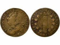 France Louis XVI - 12 Deniers with Fasces - 1792 A Paris (Louvre)