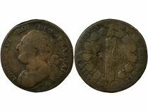 France Louis XVI - 12 Deniers with Fasces - 1792 BB Strasbourg