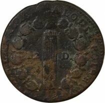 France Louis XVI - 12 Deniers with Fasces - 1792 N Montpellier