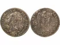 France Louis XVI - 15 Sols Argent, with Genius - 1791 I Limoges