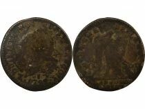 France Louis XVI - 30 Sols with Genius - 1792 A Paris