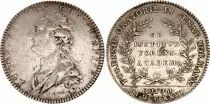 France Louis XVI - Acad&eacute;mie de Normandie - Rouen - 1776 - Silver