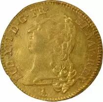 France Louis XVI - Double Gold Louis, Bare Head - 1786 T Nantes