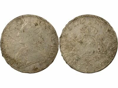 France Louis XVI - Ecu Argent, au Buste Habill� - 1775 A Paris