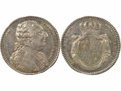 France Louis XVI - Jeton Argent, Etats de Bretagne - 1788 Rennes