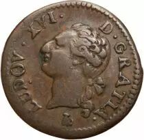 France Louis XVI - Liard A L\'Ecu 1791 T Nantes