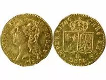 France Louis XVI - Louis d\'Or with Bare Head- 1786 D Lyon