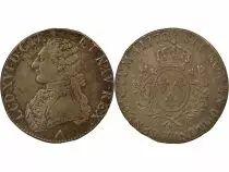 France Louis XVI - Silver Ecu, dressed up Bust - 1778 W Lille