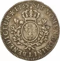 France Louis XVI - Silver Ecu, dressed up Bust - 1785 L Bayonne