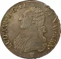 France Louis XVI - Silver Ecu, dressed up Bust - 1791 I Limoges