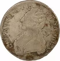 France Louis XVI - Silver Ecu, with Dressed up Bust - 1785 I Limoges