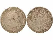 France Louis XVI - Silver Ecu, with Olive Branches - 1779 W Lille