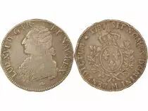 France Louis XVI - Silver Ecu with Dressed up Bust - 1787 M Toulouse