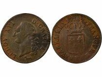 France Louis XVI - Sol &agrave; l\'Ecu - 1782 R Orleans