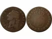 France Louis XVI - Sol à l\'Ecu - 1791 R Orléans