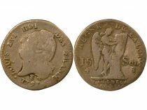France Louis XVI, Constitution - 15 Sols Argent, au G&eacute;nie - 1791 I Limoges