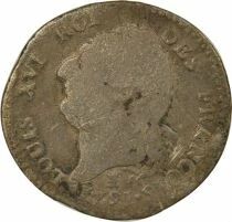 France Louis XVI, Constitution - 15 Sols Argent, au G&eacute;nie - 1791 I Limoges