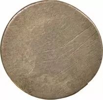 France Louis XVI, Constitution - 15 Sols with Genius - 1792 T Nantes